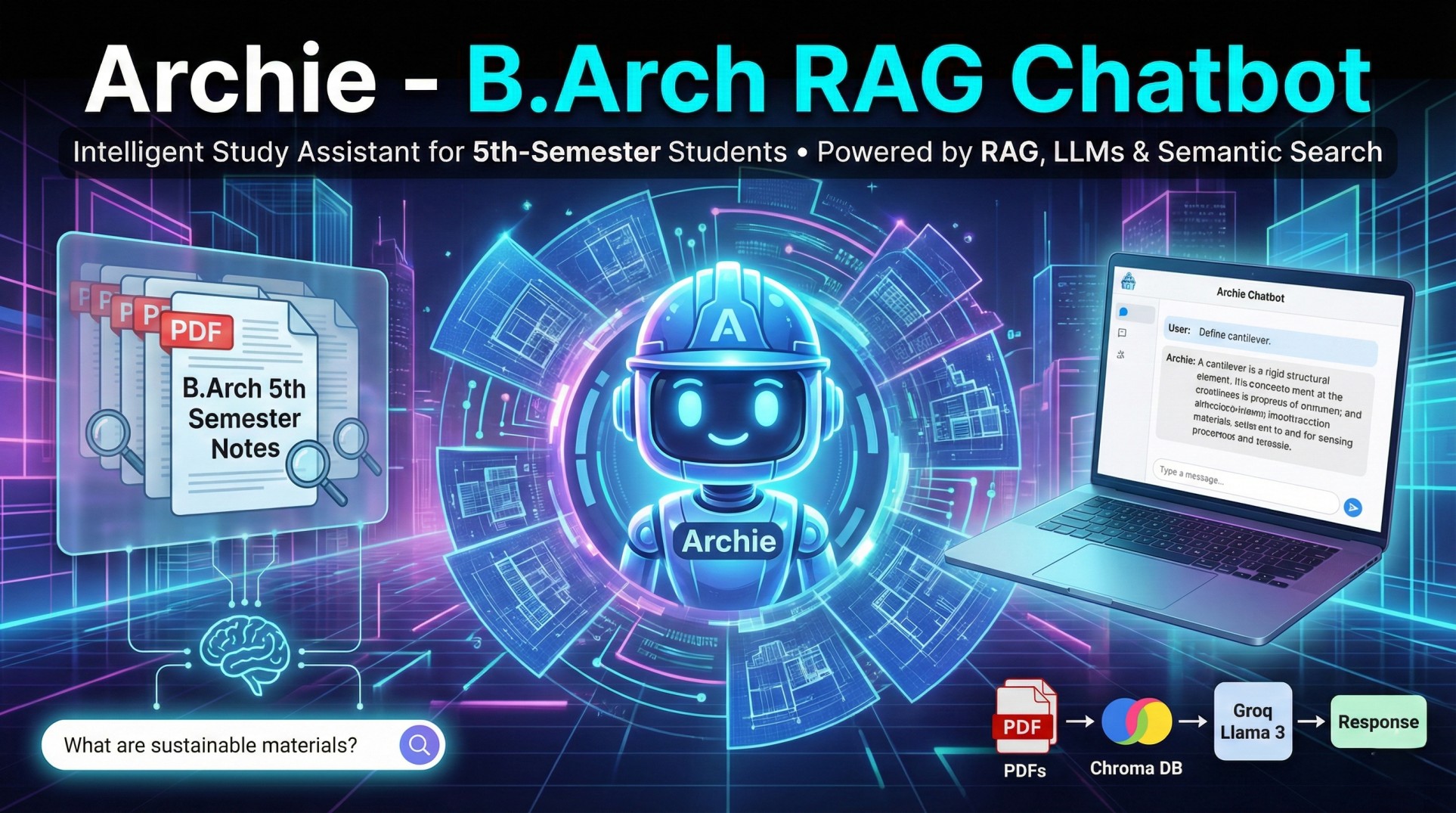 RAG Chatbot for Architecture Students