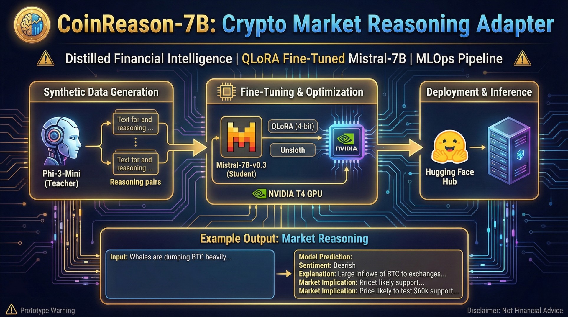CoinReason-7B: Crypto Market Reasoning Adapter